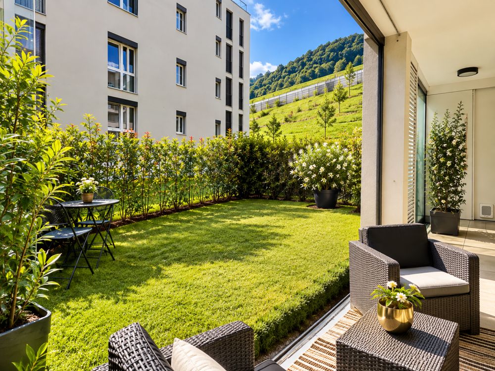 MENDRISIO | 2,5 LOCALI CON VERANDA E GIARDINO PRIVATO OLTRE POSTO AUTO IN AUTORIMESSA - Bild 12