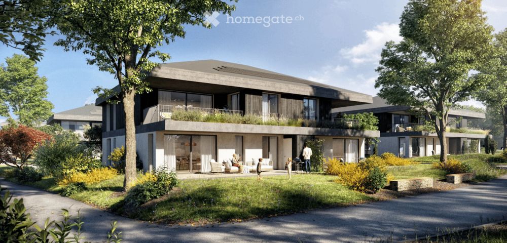 Appartement neuf de 3.5 pièces avec balcon et garage à Le Mont-sur-Lausanne - Bild 1