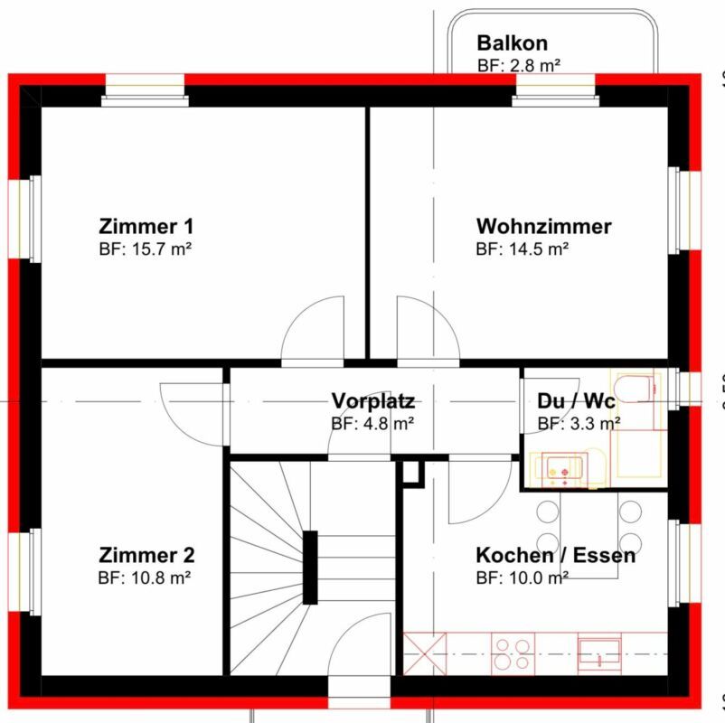 3 Zimmer Wohnung an ruhiger und zentraler Lage - Bild 7