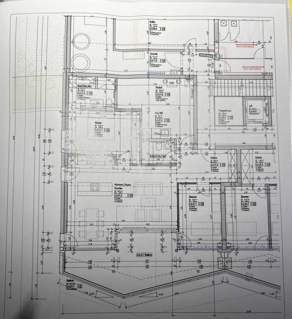 Exklusive 3.5 Zimmer Whg mit atemberaubender Sicht - 8_Grundriss