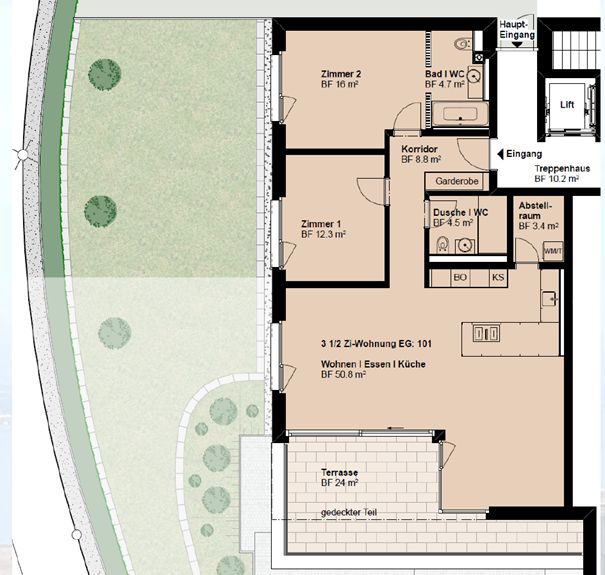 Exklusive 3.5-Zimmer-Wohnung mit atemberaubender Seesicht - Bild 11