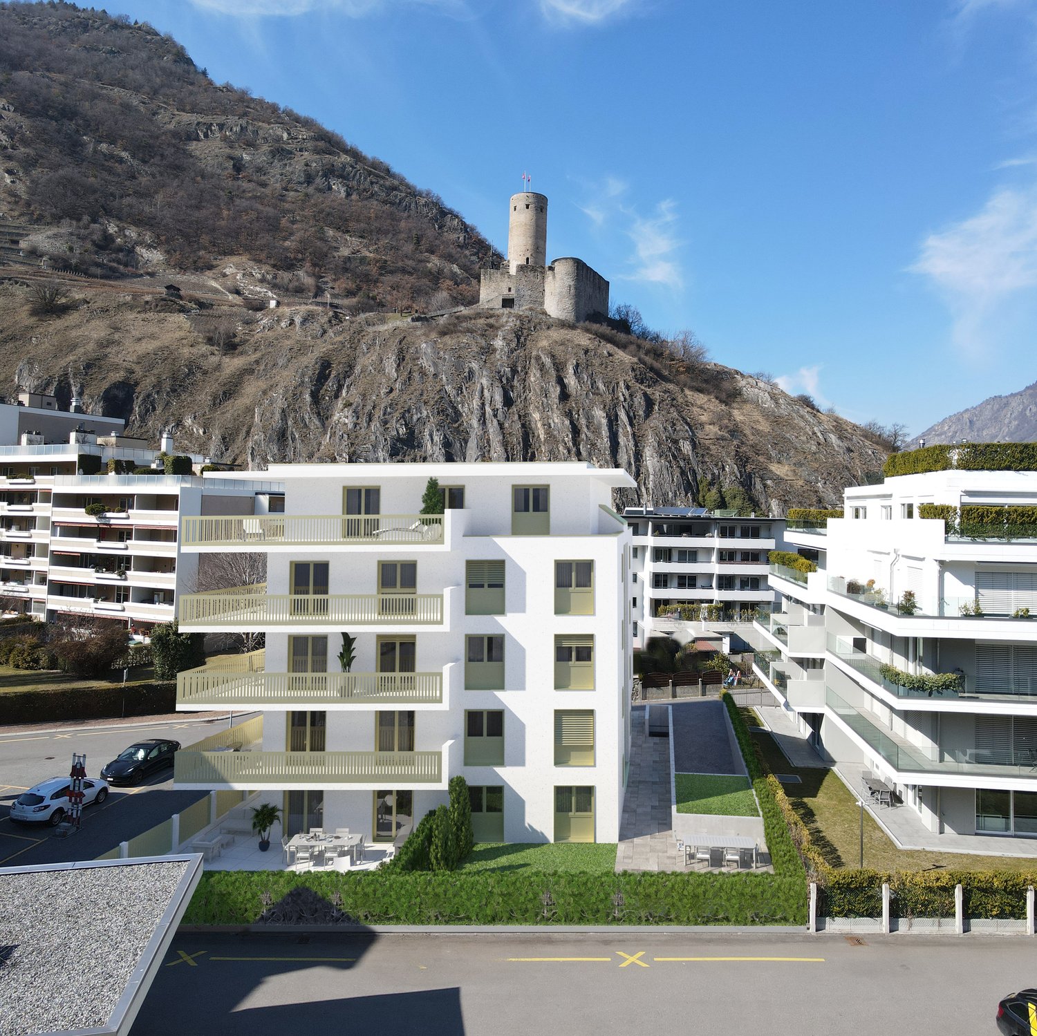 Appartement neuf à louer de 3.5 pces avec balcon à Martigny - Bild 6