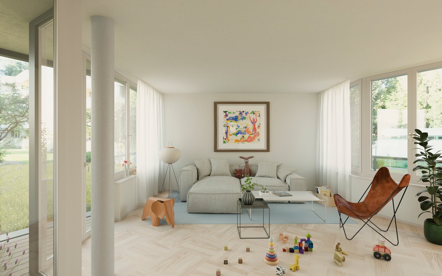 Erstvermietung Neubau: 5.5-Zimmerwohnung im Wohnpark Buchholzstrasse - Bild 5