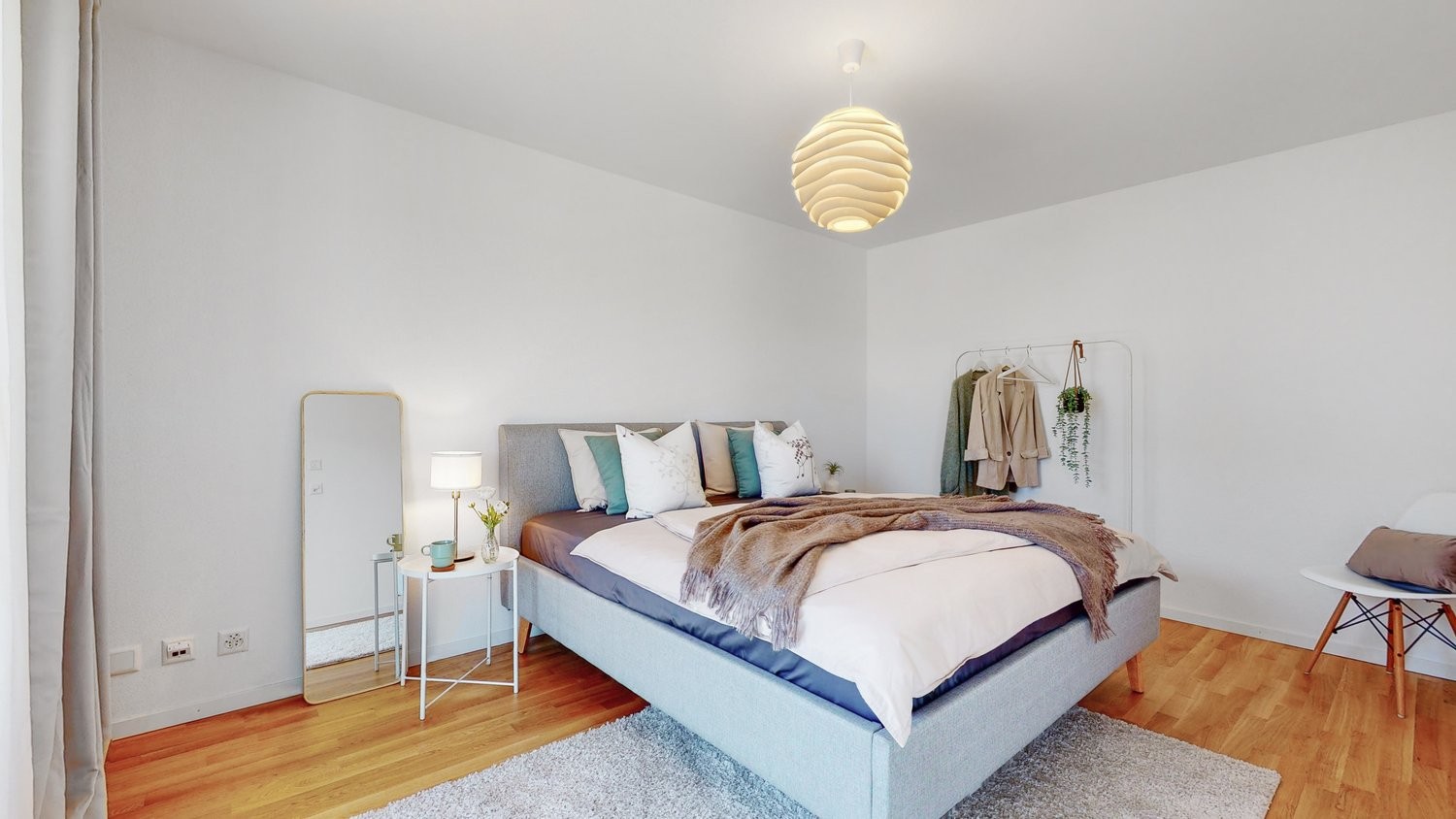 Wohlfühloase in Schmitten 3.5-Zimmerwohnung! - 35-Zimmer-Wohnung-in-Schmitten-Schlafzimmer