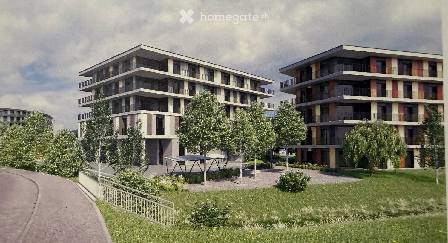 Moderne 3.5-Zimmer-Neubau-Wohnung in Buchs ZH mit Garage - Bild 1