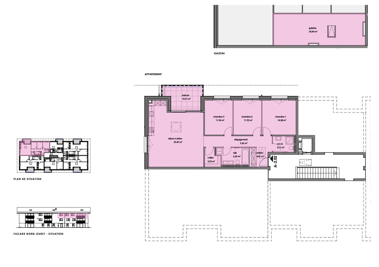 Spacieux appartements neufs de 4,5 pièces dans un cadre verdoyant - Bild 4