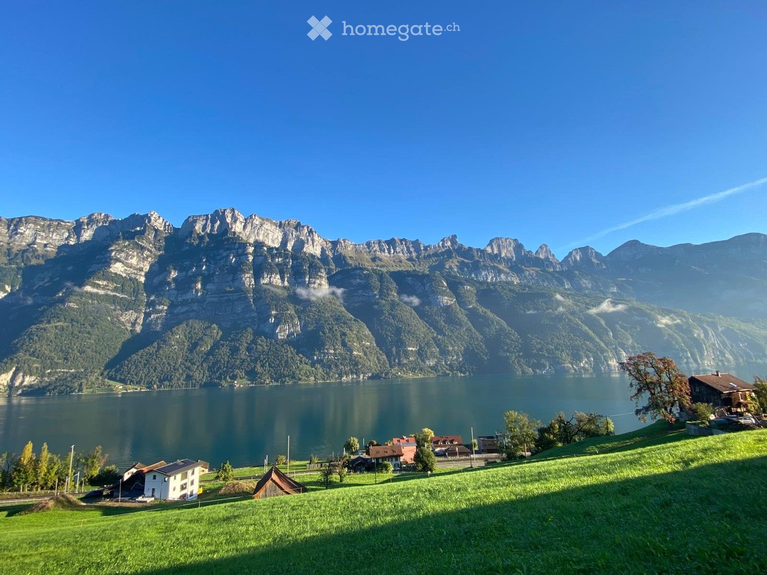 Neubauwohnung mit Blick auf Walensee und Churfirsten (EG) - Bild 1