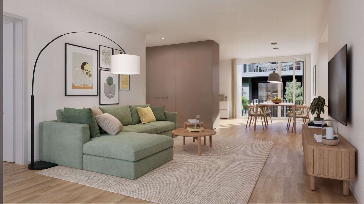 Exklusive Wohnungen an zentraler Lage - Neptun_OG4_Falk_Interior_1