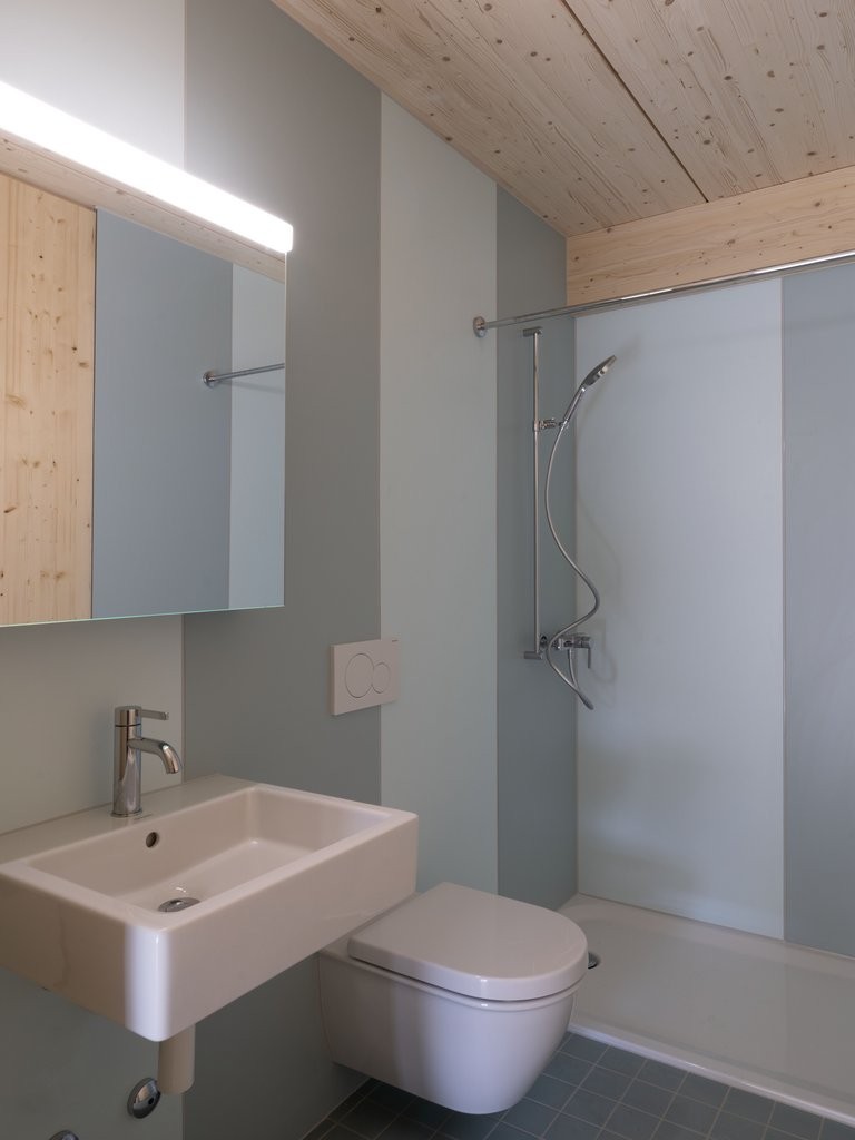 Erstvermietung 1.5-Zimmer-Loft/Atelier in Zürich Altstetten - Badezimmer