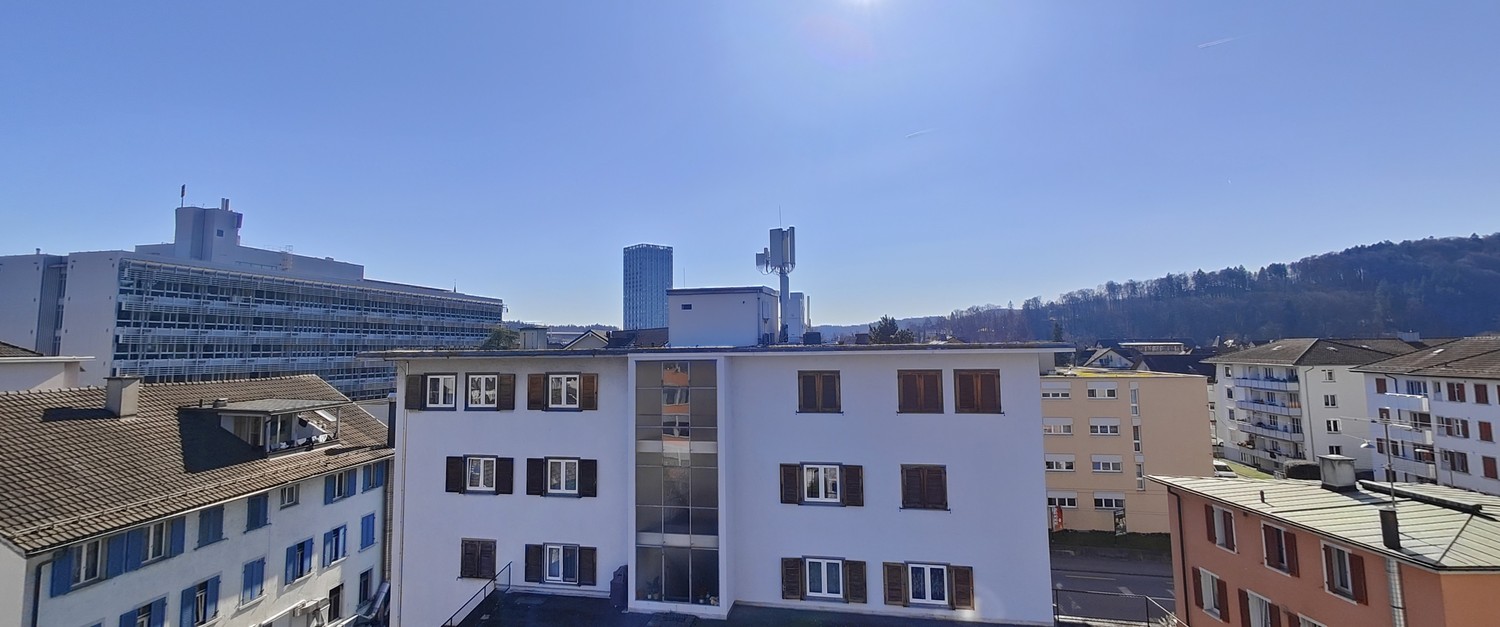 Wohnen mit Industrie-Chic in der ehemaligen Bschüssig - Aussicht Süden