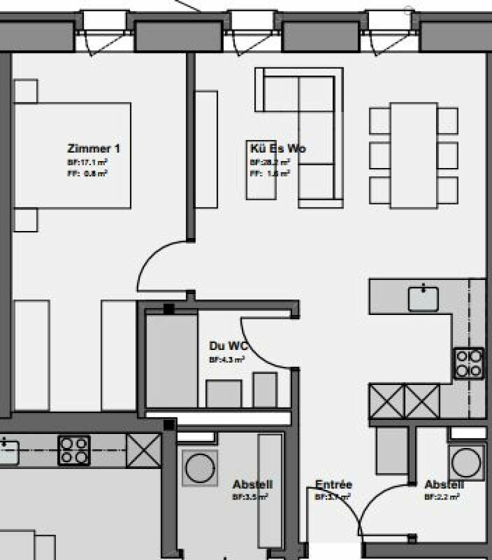 Moderne 2.5 Zimmer-Wohnung - Bild 8