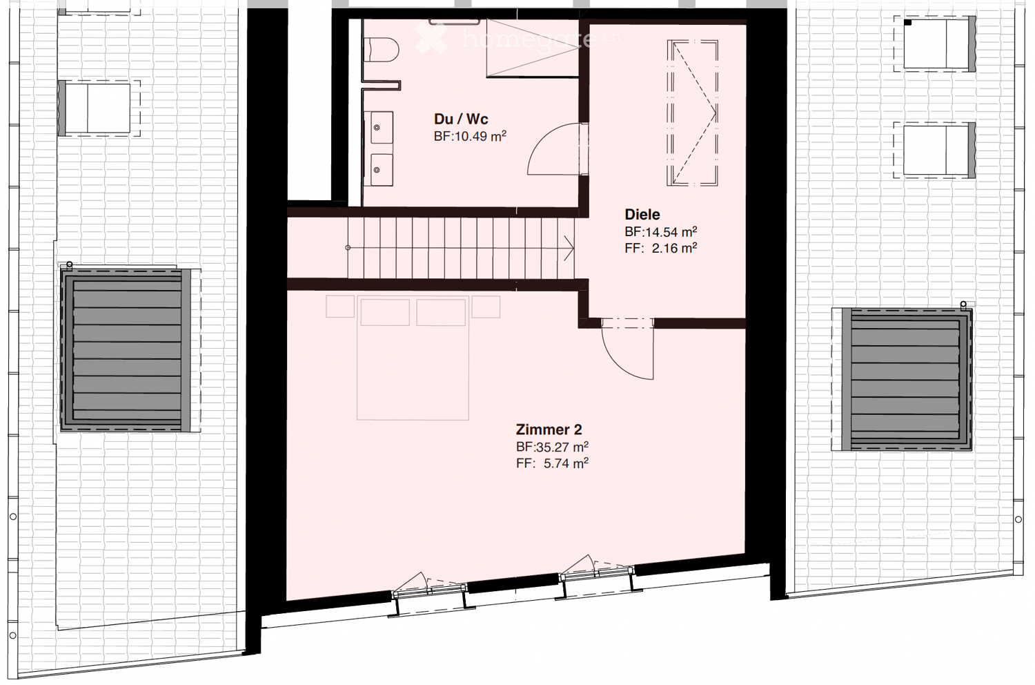 Erstvermietung moderne 3.5-Zimmer-Duplex-Wohnung in Bassersdorf - Bild 4