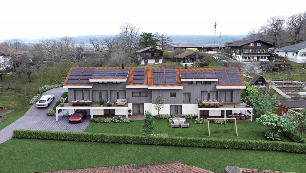 Neubau: Reihenhaus mit 5,5 Zimmern - Bild 1