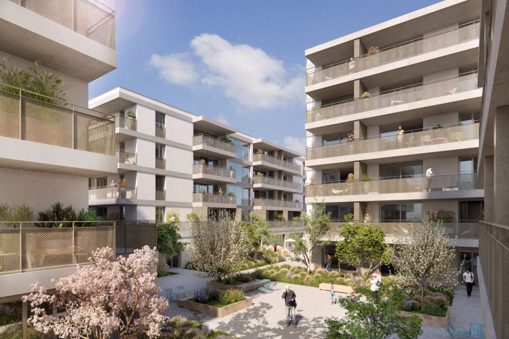 Appartement neuf de 2.5 pièces au 1er étage adapté pour personne âgée avec balcon de 44 m2 - Bild 3