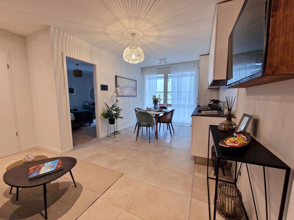 Appartement neuf de 2.5 pièces au 1er étage adapté pour personne âgée avec balcon de 44 m2 - Bild 9