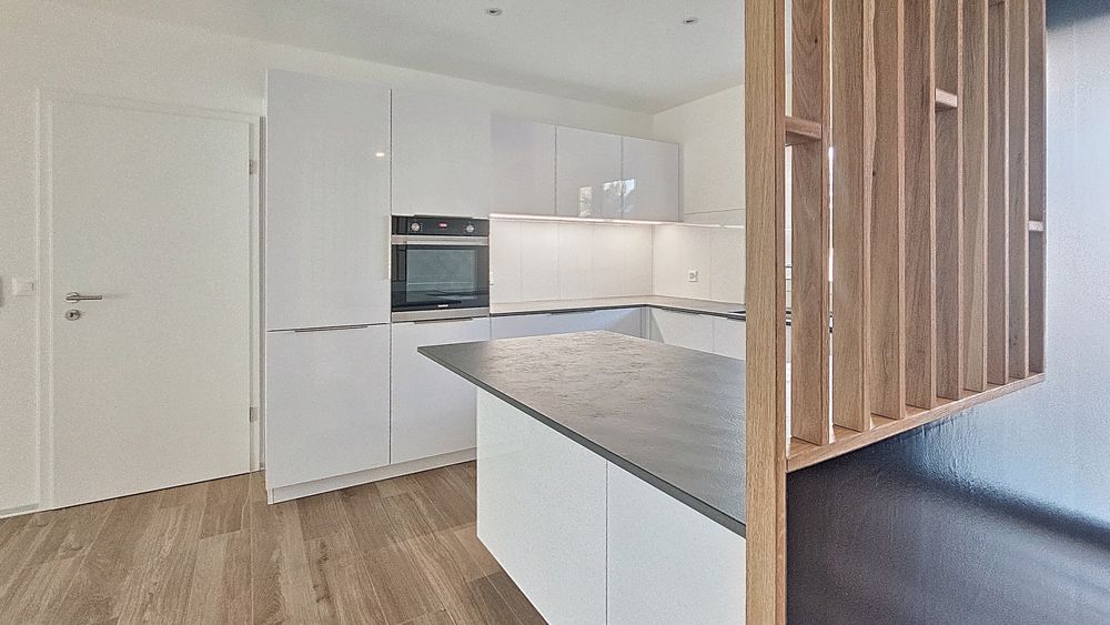 Dernière villa de 5 pces à louer à Domdidier / FR (villa D) - Cuisine - rez