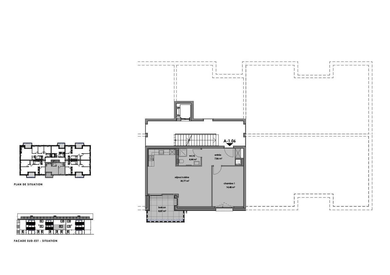 Appartements neufs de 2,5 pièces dans un cadre verdoyant - Bild 4