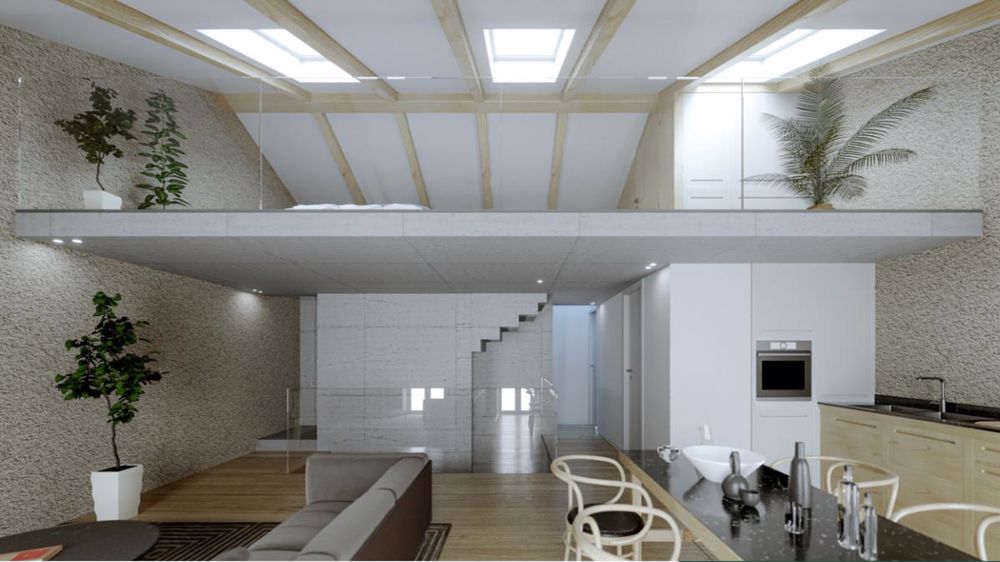 Appartamento 4.5 Locali Duplex con a Taverne - Ristrutturazione nel Centro Storico - Bild 1
