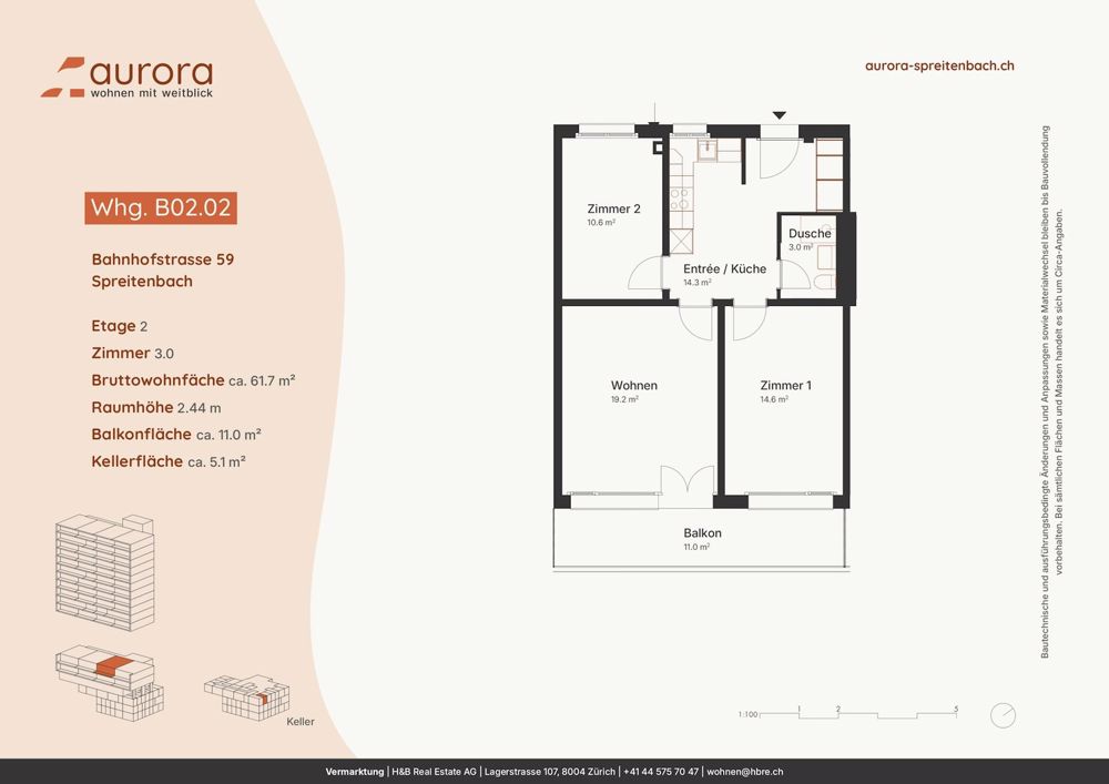 Erstvermietung Aurora - Wohnen mit Weitblick - Bild 5