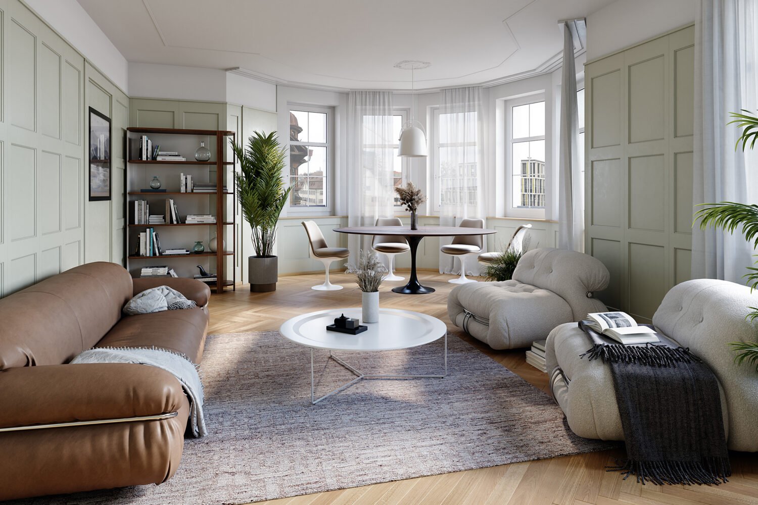 Zentral gelegene Wohnung mit Charme! - Zimmer