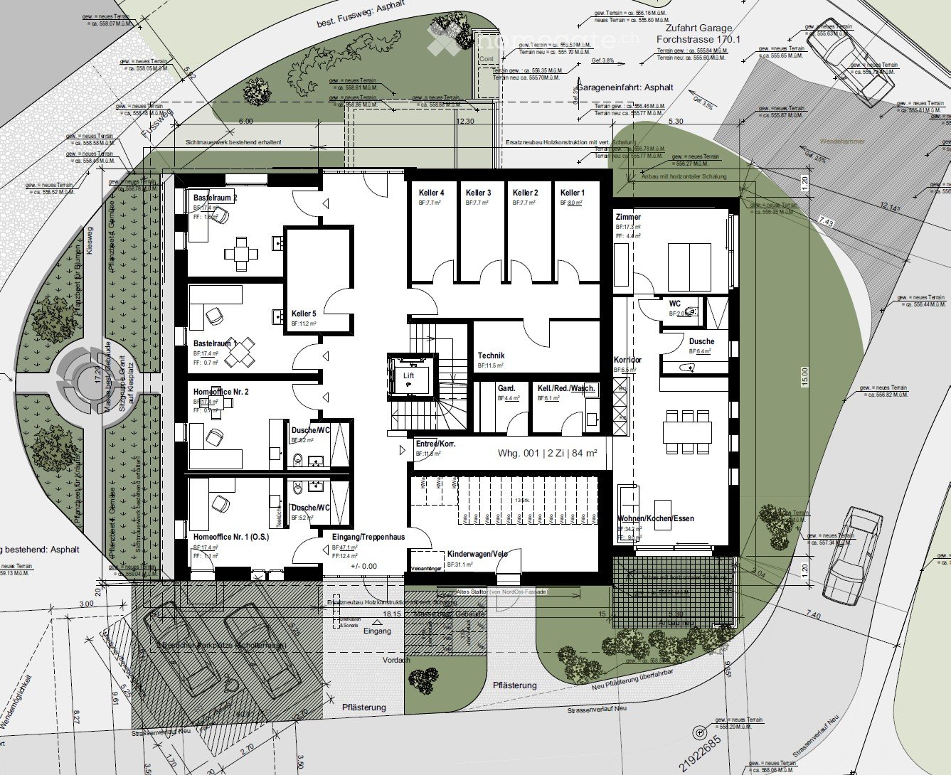 Erstvermietung - grosszügige 2.5-Zimmer-Wohnung sucht Sie - Bild 5
