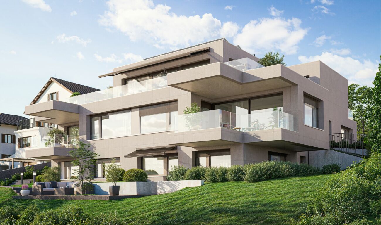 Exklusive Gartenwohnung mit Panoramasicht - Erstbezug - Bild 2