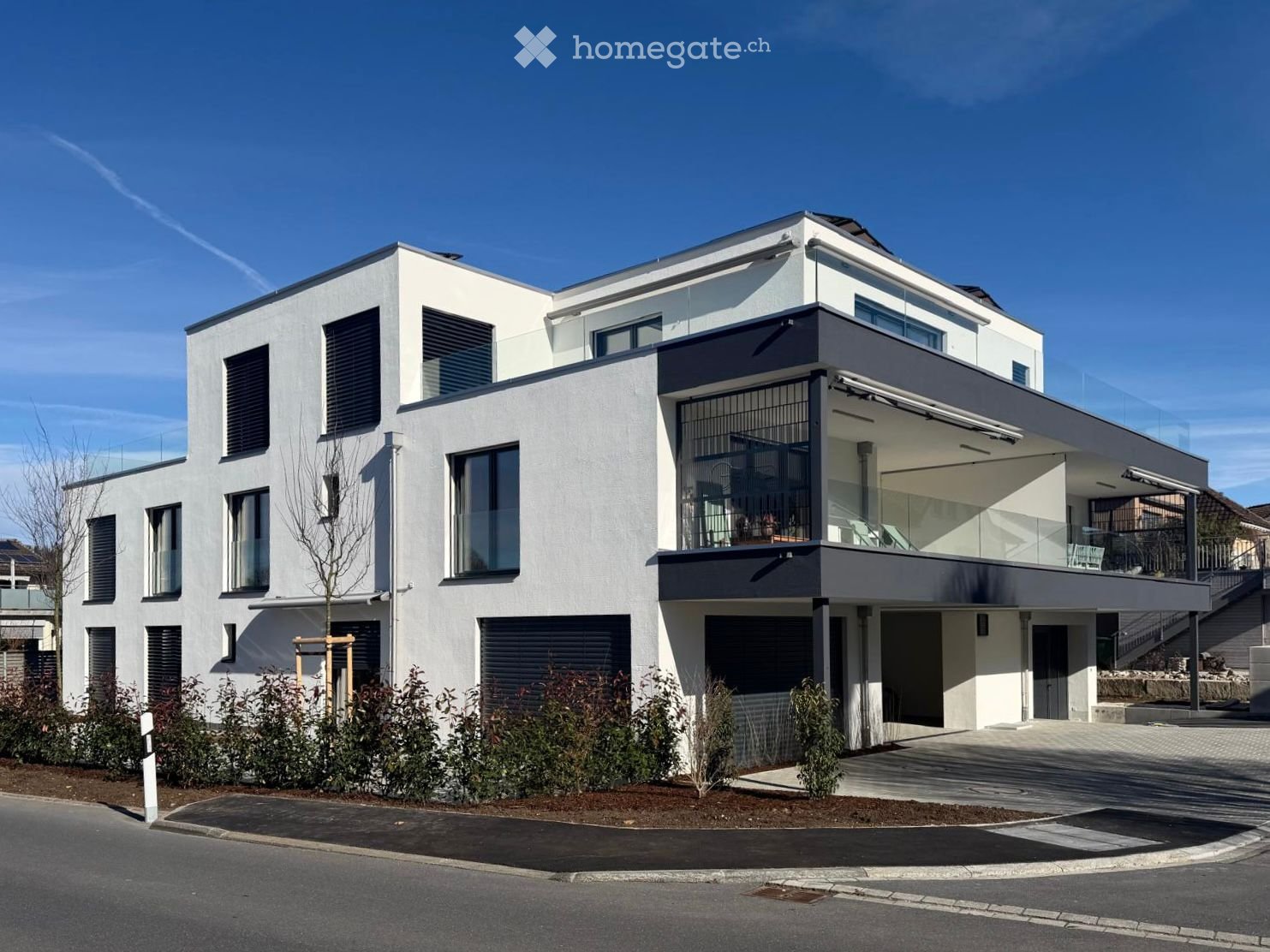 Stilvolle 3,5-Zimmer-Gartenwohnung mit Wintergarten – Neubau 2026 & nur 150 m zum Bahnhof Siebnen - Bild 1