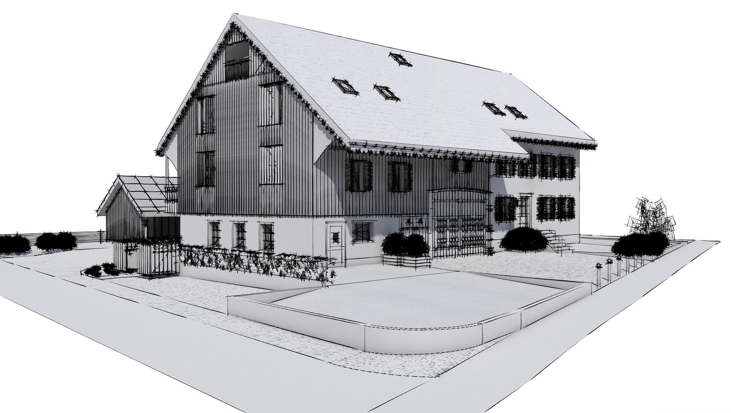 Neubau Katzenrüti: Sanierung eines ehemaligen Bauernhauses - Bild 2