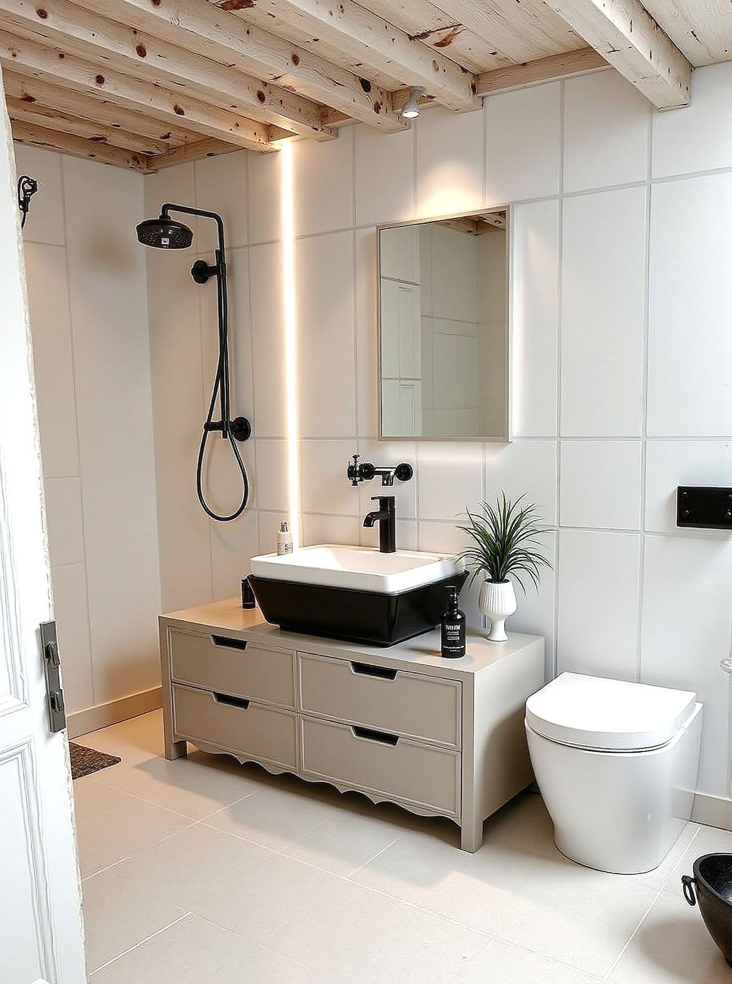 Moderne 4.5-Zimmer-Dachwohnung mit Cheminée in Auenstein - Bild 11