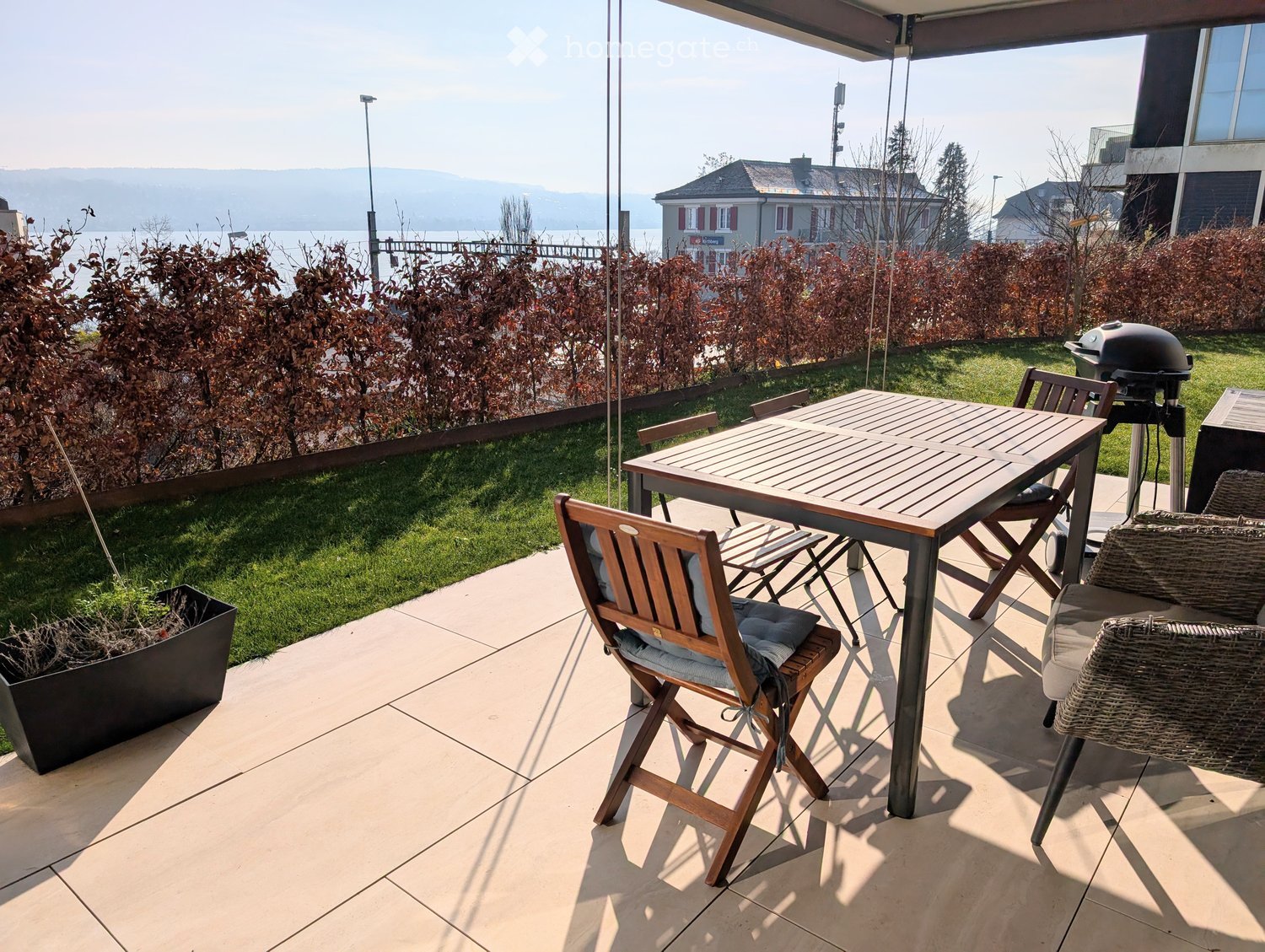 Exklusive 3.5-Zimmer-Gartenwohnung mit Seesicht in Kilchberg - Bild 3