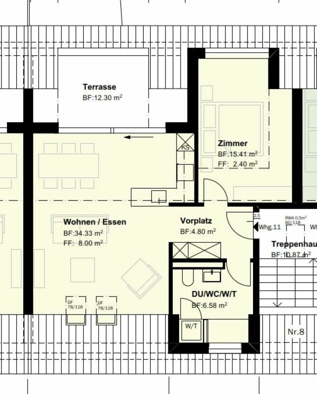 Erstvermietung nach Sanierung- Traumhafte 2.5-Zimmer-Attika-Wohnungen mit Seesicht! - Bild 7