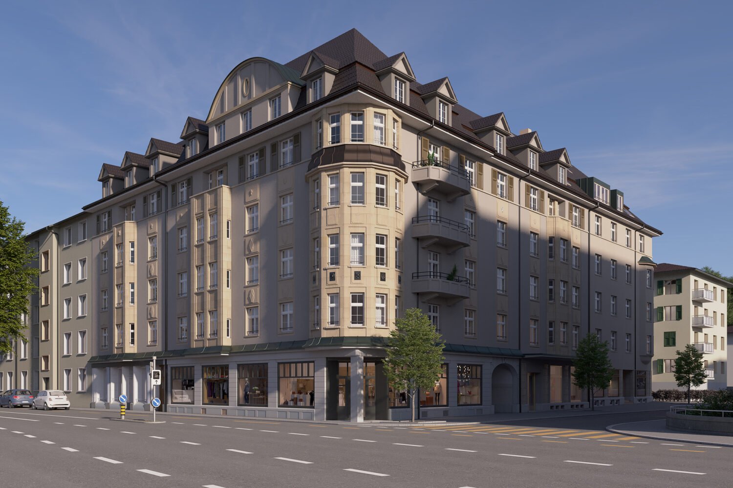modernes Wohnen in ruhigem Quartier - Aussenansicht