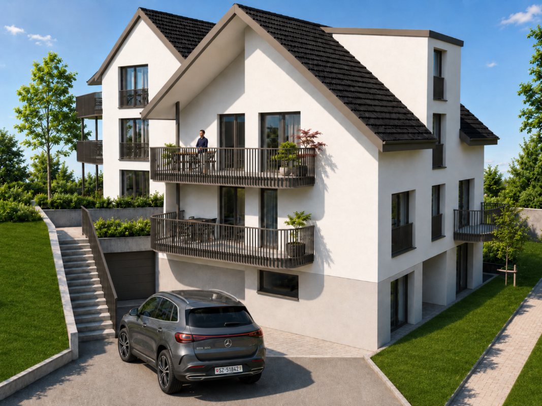 Erstvermietung: Charmante 4.5-Zimmer-Gartenwohnung mit Bergpanorama! - Bild 4
