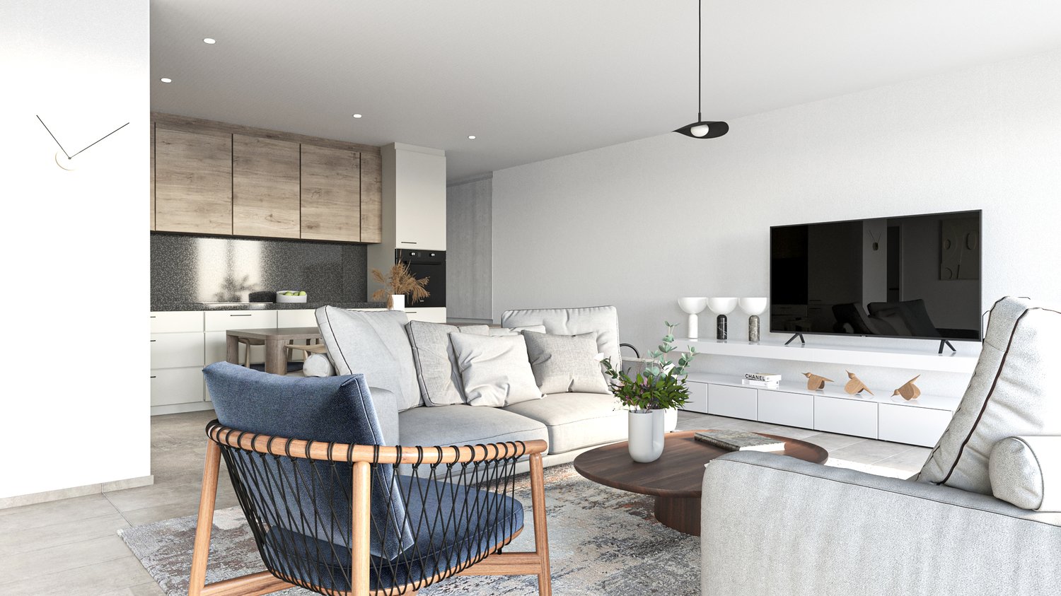 Moderne 1.5-Zimmer-Wohnung in ruhiger Lage Bettwiesen - Bild 3