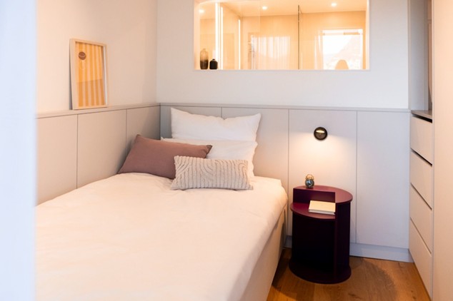Moderno 1.5 locali ammobiliato con vista panoramica a CHF 1'250/mese + pacchetto servizi obbligatori - Bild 6
