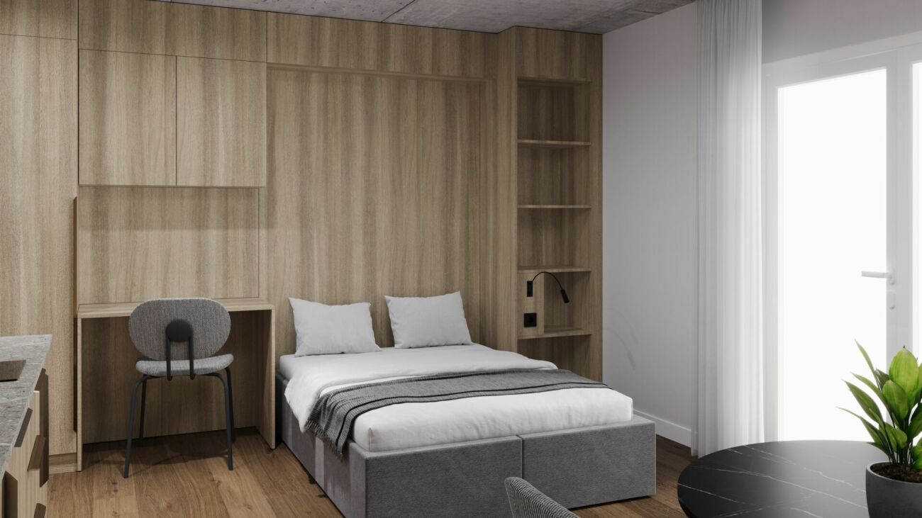 Vollmöbliertes BASIC Apartment - 25 m2 - Bild 8