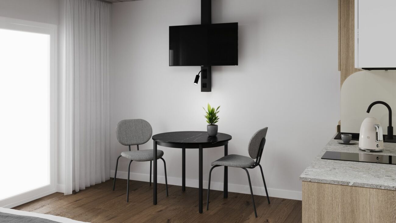 Vollmöbliertes BASIC Apartment - 25 m2 - Bild 11