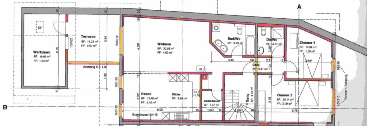 4.5 Zimmer Wohnung - Bild 3