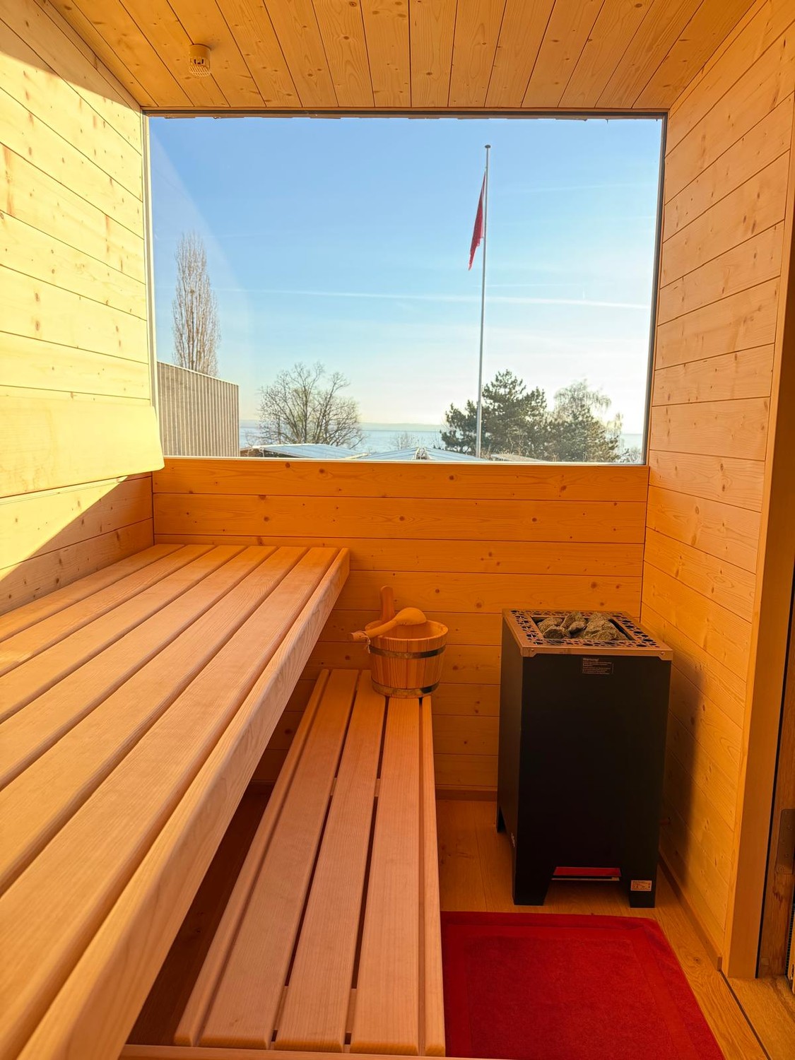 Ganz neue Wohnung mit See- und Bergblick direkt am Bodensee – inklusive Sauna zur Mitbenützung - Bild 10