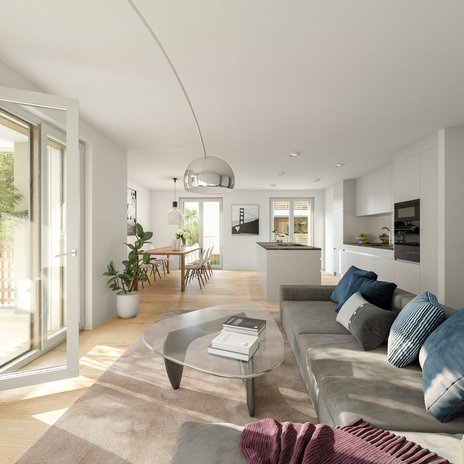 Neubau in Zweidlen. 4.5-Zimmer-Wohnung mit Balkon - Bild 3