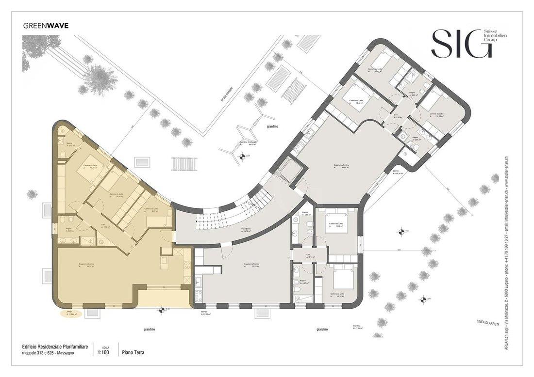 4,5 room, new construction, Lugano - Bild 6