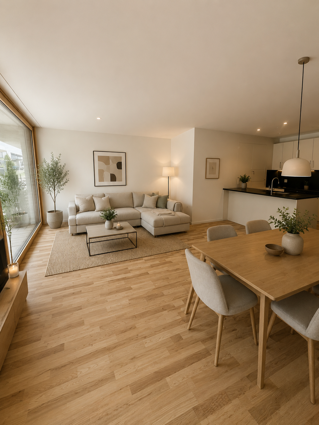 SOMMERAKTION: 1. Mietzins gratis - Moderne 3.5-Zimmerwohnung mit Gartenterrasse - Bild 1