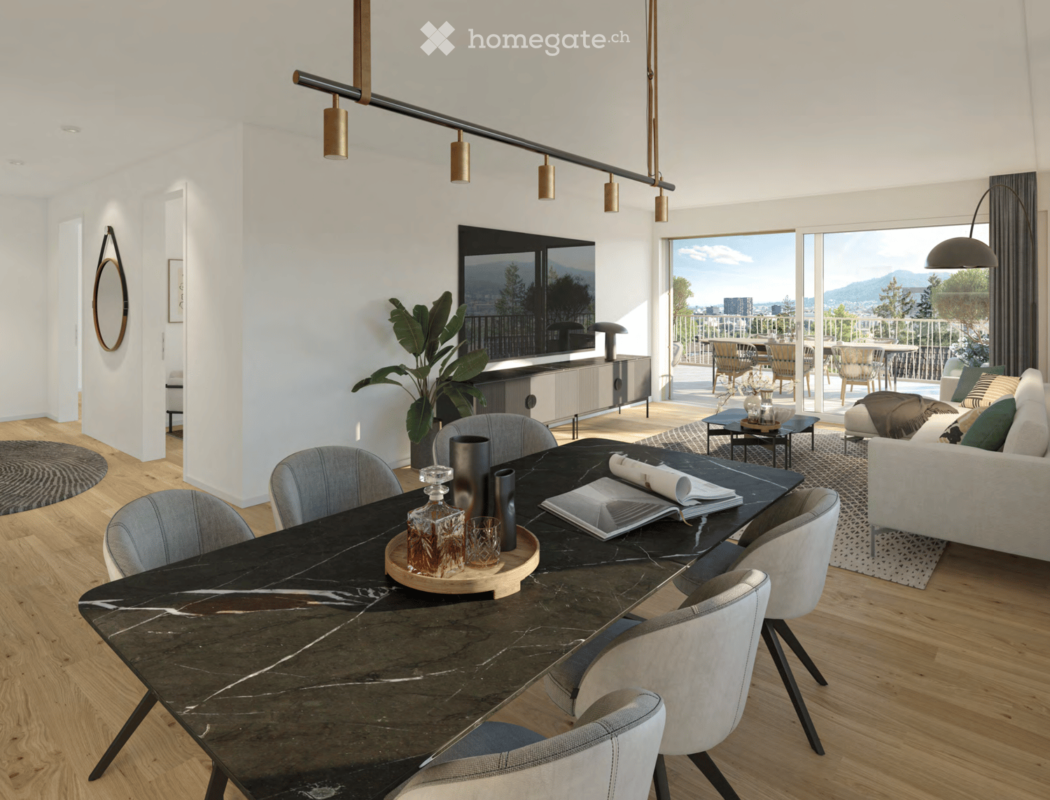 Moderne 3.5-Zimmer-Terrassenwohnung im Neubau – Rebbergstrasse 18, Oberengstringen - Bild 1