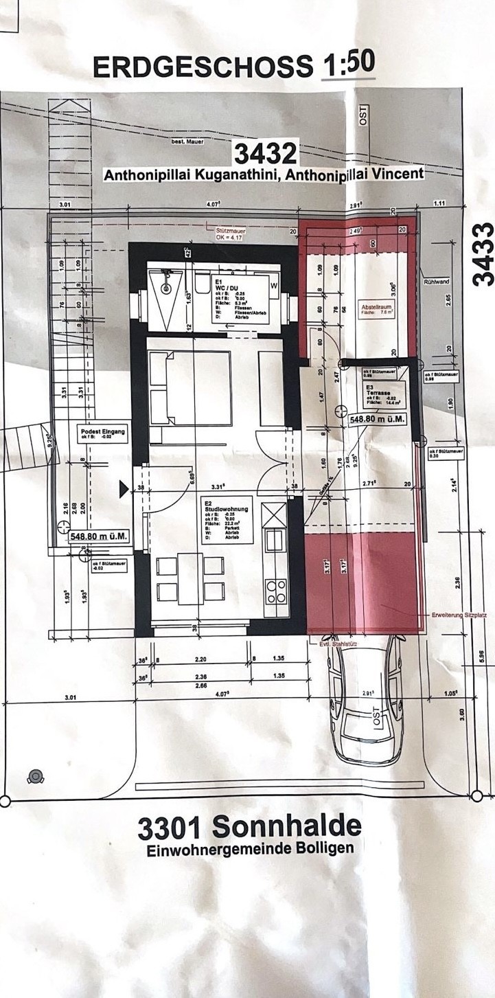 Studiowohnung in Bolligen mit Terrassen - Bild 9