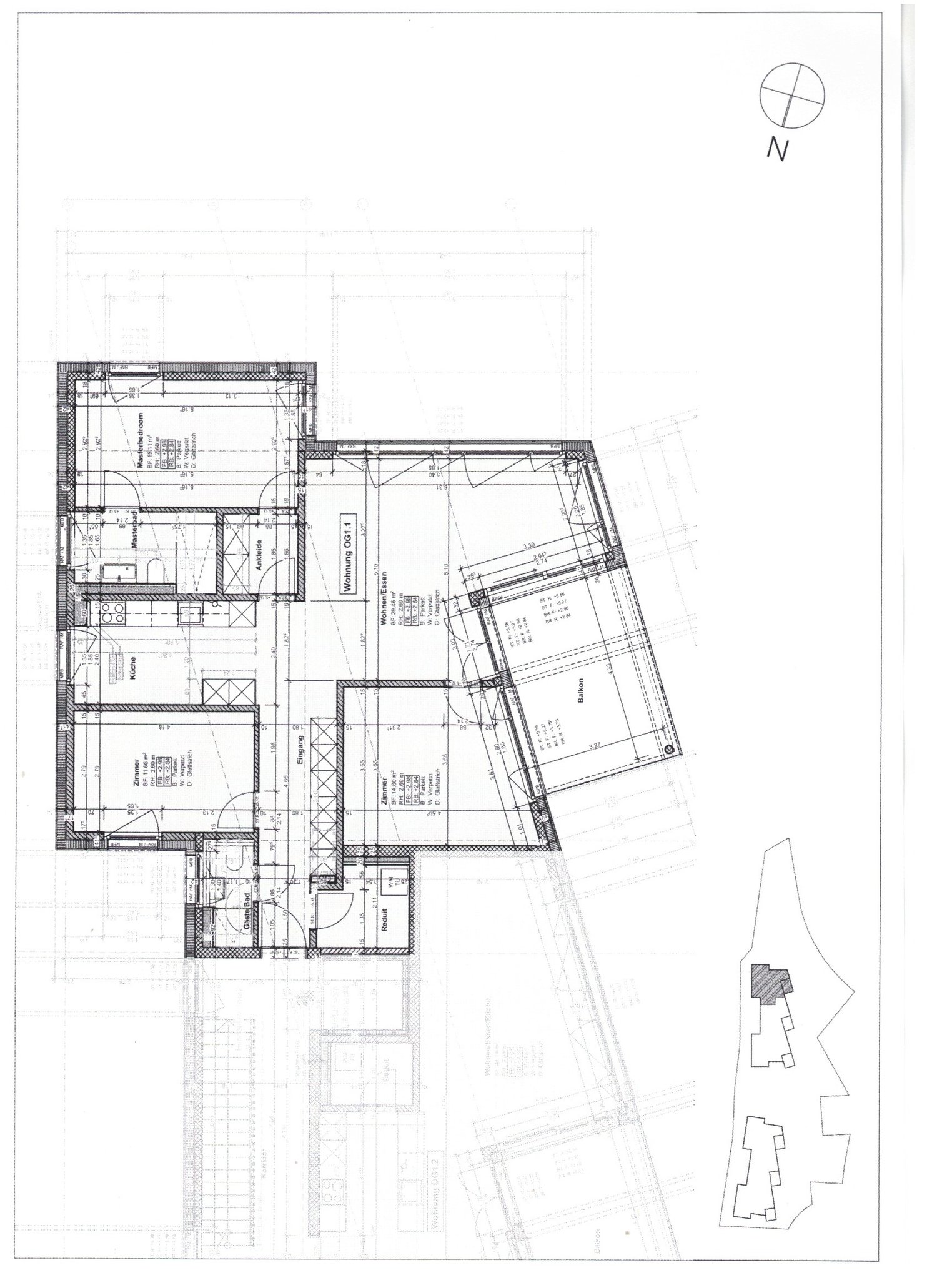 Moderne 4.5-Zimmer-Wohnung in Waldenburg mit Balkon und Parkplatz - Bild 2