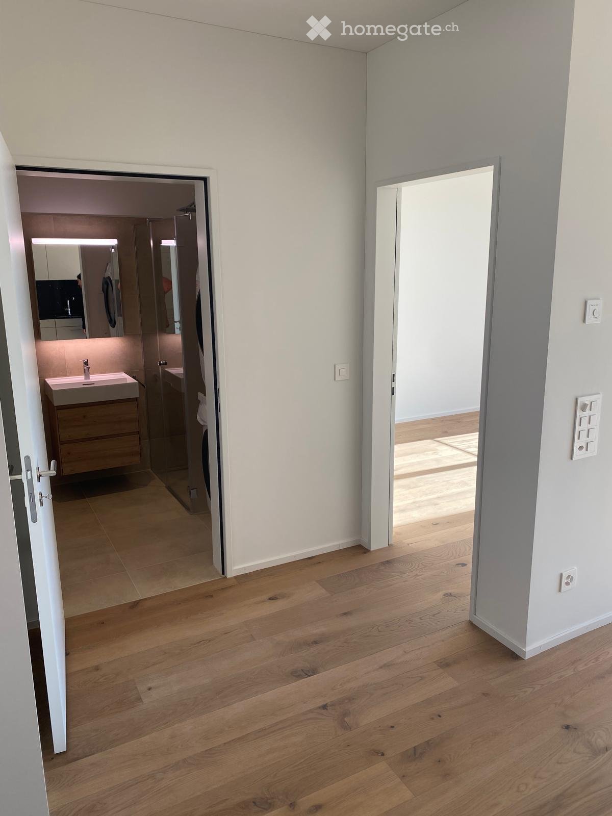 Erstvermietung: Moderne 2.5-Zimmer Neubauwohnung mit Seeblick in Au, Wädenswil ZH - Bild 11