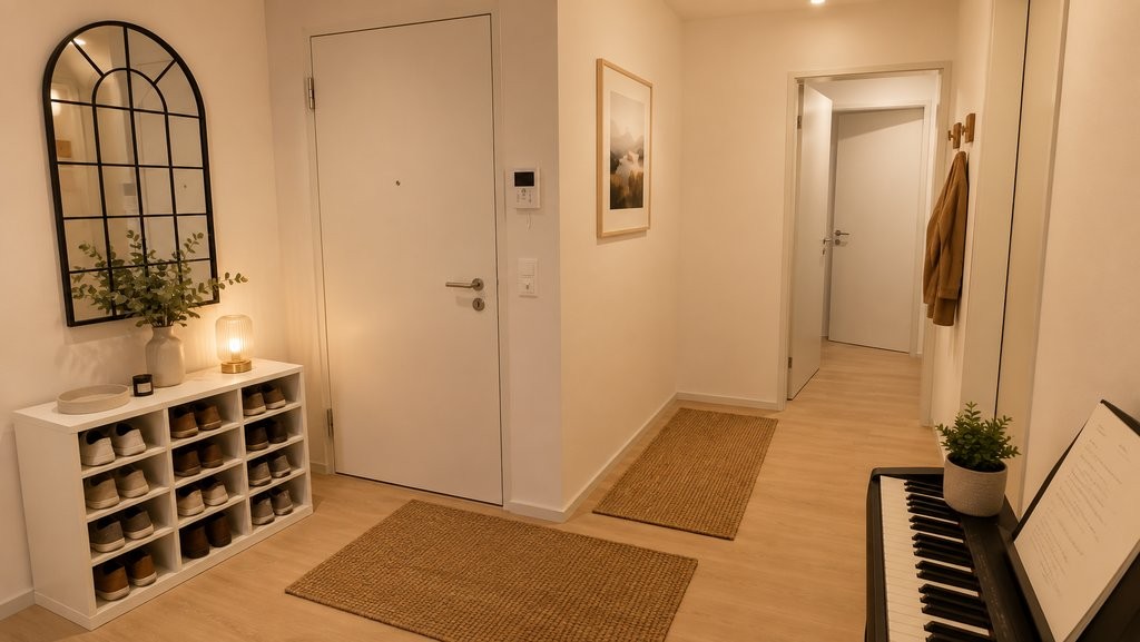 Ihr neues Zuhause in Zürich-Wollishofen. Modern & hochwertig - Eingangsbereich