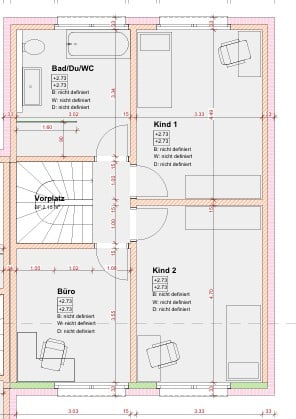 Neubau Erstbezug:  Doppelhaushälfte mit Garten, 3 Balkonen & Aussicht, Doppelagarage - Bild 9