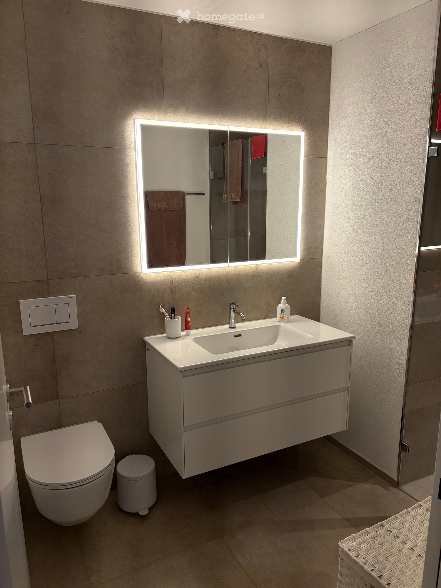 Moderne 2.5-Zimmer-Wohnung im Neubau am Postplatz in Wohlen - Bild 7