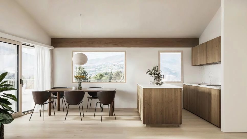 Chalets im modernen Stil in Mollens Promotion Les Martelles - Bild 2